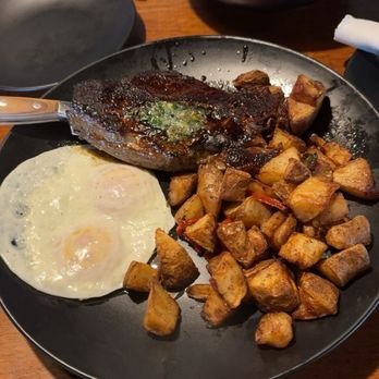 Toast Downey - steak and potatoes with egg - Breakfast & Brunch Near Me - Downey, California Toast Downey - steak and potatoes with egg - Breakfast & Brunch Near Me - Downey, California
