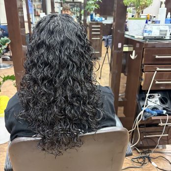 Salon Image TM - curly hair perm! MIMI did my hair and she did an amazing job! as someone who never had curly hair, it feels so natural. i love it - Hair Salons Near Me - Carson, California
