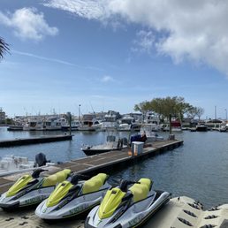Boat picks up from here and takes you out to jet ski area Boat picks up from here and takes you out to jet ski area