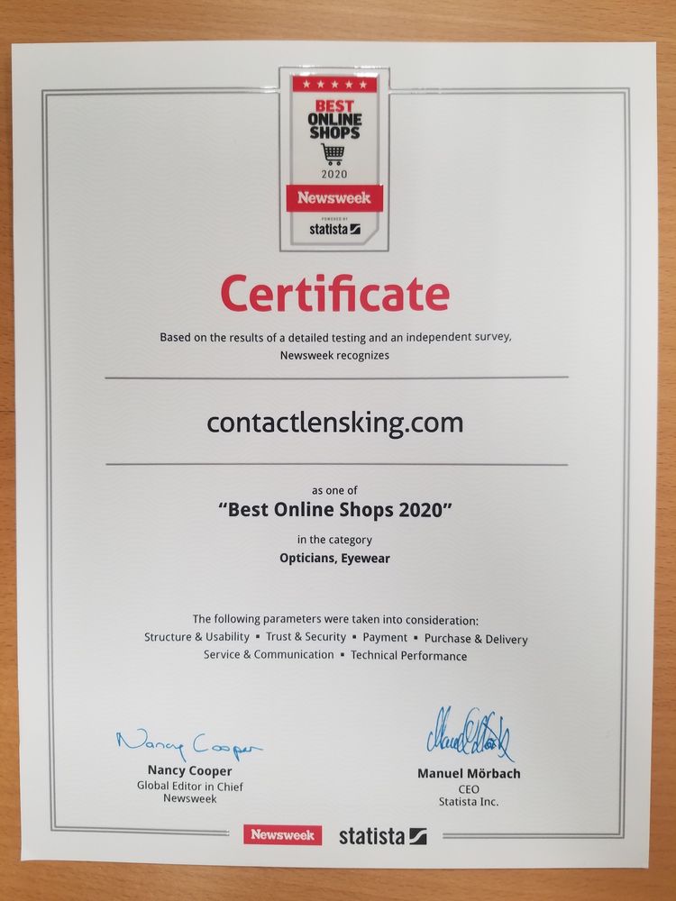 Contact Lens King gift card