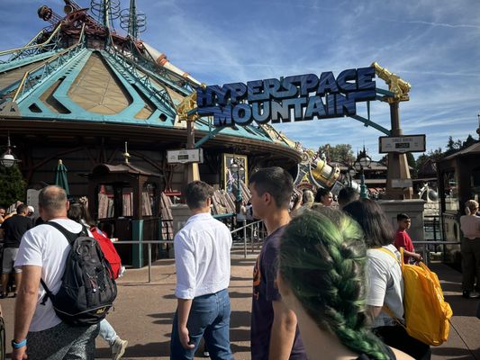 Star Wars Hyperspace Mountain by null