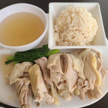 Red Chicken Thai - Signature Steamed Chicken Rice Set - Thai Near Me - San Gabriel, California