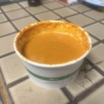 Bread and Brew Alaska - 2/3 full soup to go....seriously ? - Bars Near Me - Anchorage, Alaska