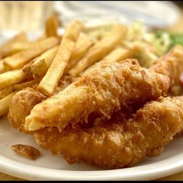 Fish n Chips from Brophy Bros in SB. Larger pieces for less $ than Nikka's.