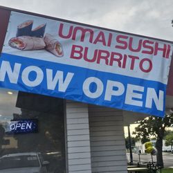 The former Sushi Joy is now Umai Sushi Burrito.