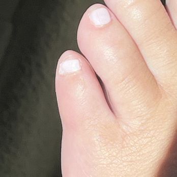 Nail Star Spa - Bad paint job on the pinky toe, $55 pedicure without tip included - Nail Salons Near Me - Henderson, Nevada