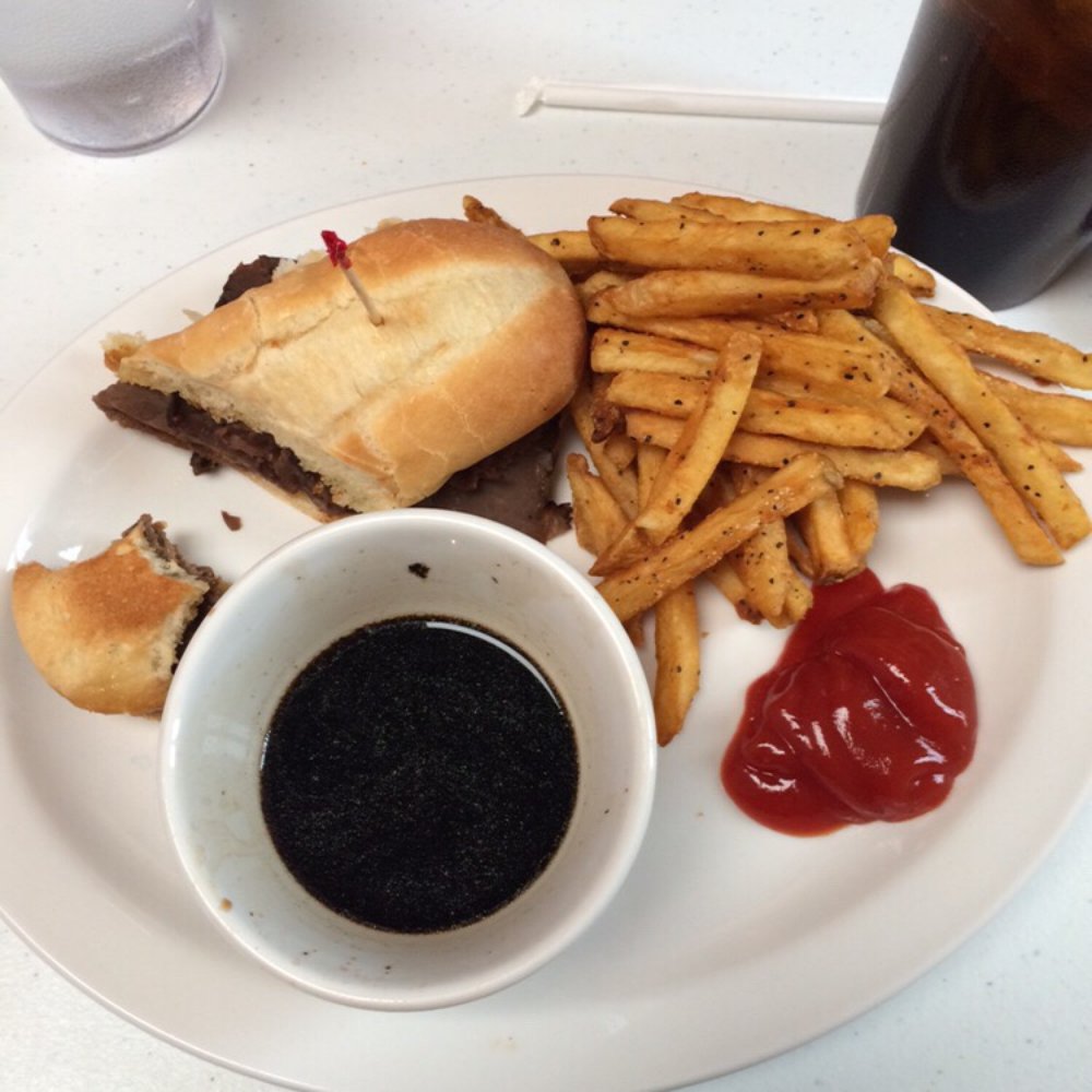 Luxury Diner - French dip with fries - Diners Near Me - Cheyenne, Wyoming Luxury Diner - French dip with fries - Diners Near Me - Cheyenne, Wyoming
