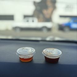 E Chicken Ward - Honey shoyu and K-bbq Yangnyeom sauces