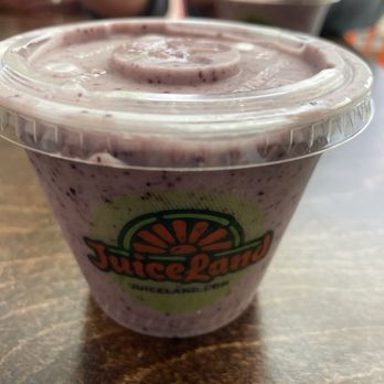 Secret Food Tours - Honey Beary smoothie from JuiceLand - Food Tours Near Me