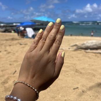 Glossy Nail Lounge - Look at this shade of yellow. It's my go to color this summer. - Waxing Near Me - San Leandro, California Glossy Nail Lounge - Look at this shade of yellow. It's my go to color this summer. - Waxing Near Me - San Leandro, California