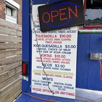 Taqueria Domingo - Menu - Food Trucks Near Me - Ludlow, Kentucky Taqueria Domingo - Menu - Food Trucks Near Me - Ludlow, Kentucky