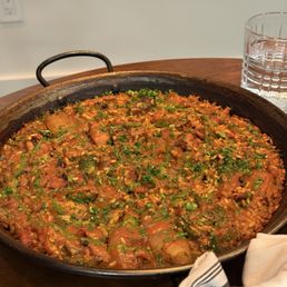 Valenciana Paella (chicken and rabbit)
