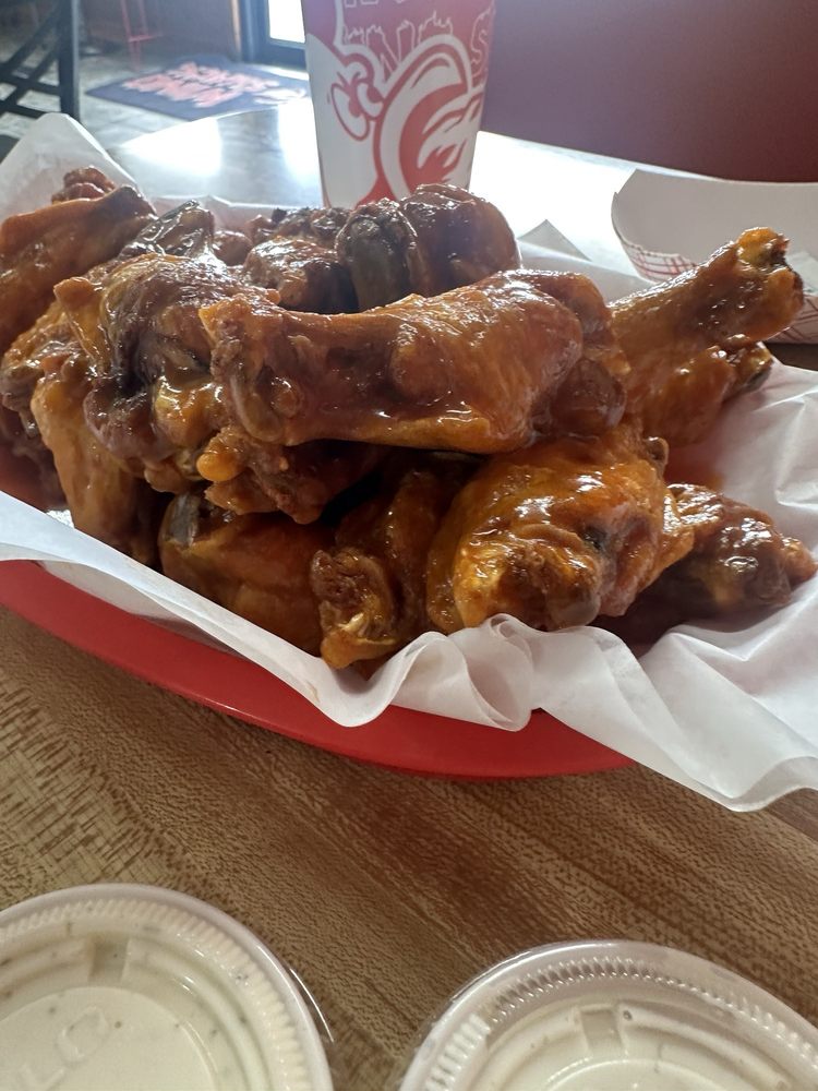 Food from Wing Shack 8th Avenue