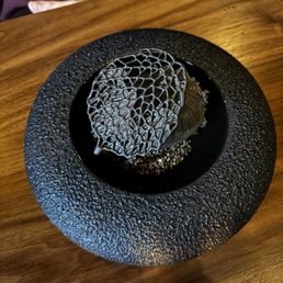 Sesame ice cream