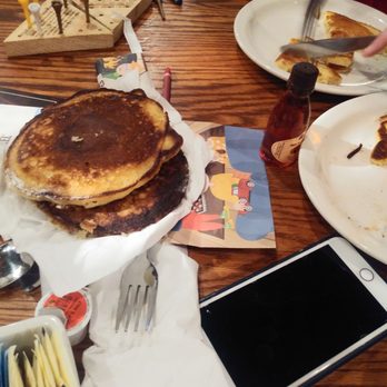 Cracker Barrel Old Country Store - Burnt pancakes - Breakfast & Brunch Near Me - Beckley, West Virginia