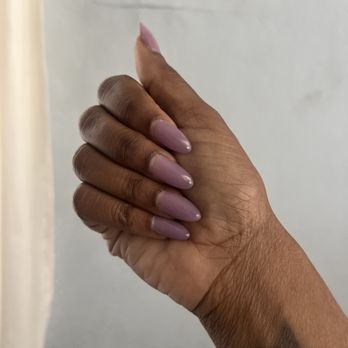 Spa Nails and Hair - Opaque lilac/lavender nails - Nail Salons Near Me - Berkeley, California Spa Nails and Hair - Opaque lilac/lavender nails - Nail Salons Near Me - Berkeley, California