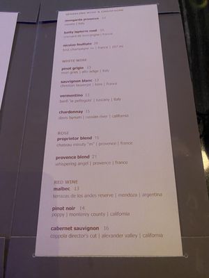 Menu photo 6 Sunroom Lounge Atlantic City, NJ