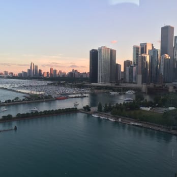 Navy Pier's Centennial Wheel - July 8, 2016 20.13.00; Navy Pier, Chicago IL [View from Centennial Ferris wheel] - Amusement Parks Near Me - Chicago, Illinois