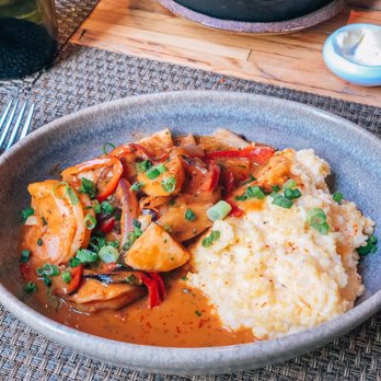 Husk - Shrimp and Grits - American Near Me - Charleston, South Carolina
