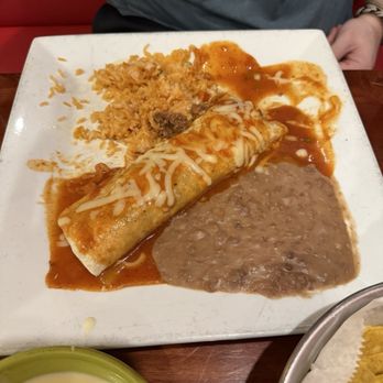 Mexico Lindo KC 2 - Regular Beef Burrito - Mexican Near Me - Independence, Missouri
