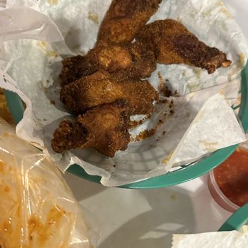 The Boiling Crab - Hot wings in Cajun sauce. - Cajun/Creole Near Me - Rosemead, California