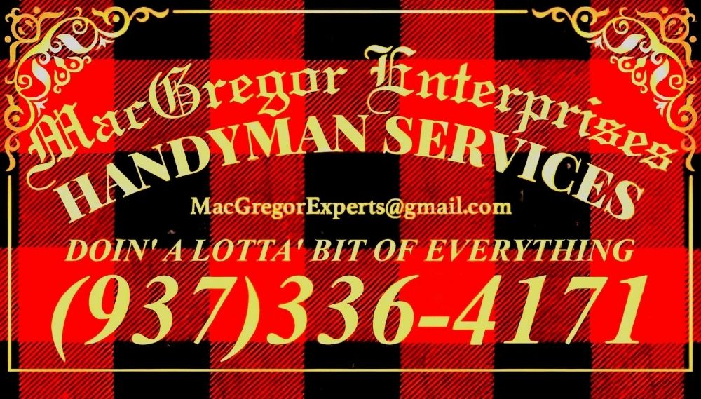 Slide of MacGregor Enterprises Handyman Services