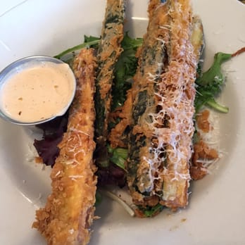 Sunset Grill - Fried Zucchini  OMG! The best - American Near Me - Fredericksburg, Texas