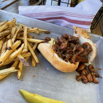 Rowley Farmhouse Ales - Half of my order of a Crawfish Po'Boy - Gastropubs Near Me - Santa Fe, New Mexico Rowley Farmhouse Ales - Half of my order of a Crawfish Po'Boy - Gastropubs Near Me - Santa Fe, New Mexico