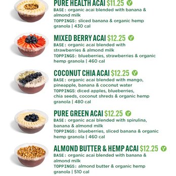 Pure Green - Acai and Pitaya - Juice Bars & Smoothies Near Me - Naples, Florida Pure Green - Acai and Pitaya - Juice Bars & Smoothies Near Me - Naples, Florida