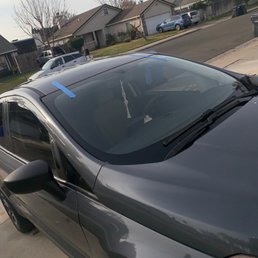 Front windshield replaced