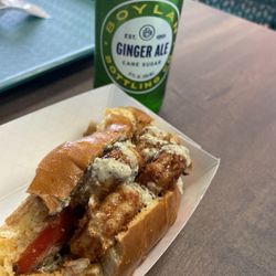 Roux St Cafe - Shrimp po boy