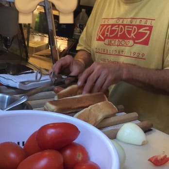 Kingfish Pub & Cafe - Kaspers Hot Dogs - it's like an art form - Dive Bars Near Me - Oakland, California