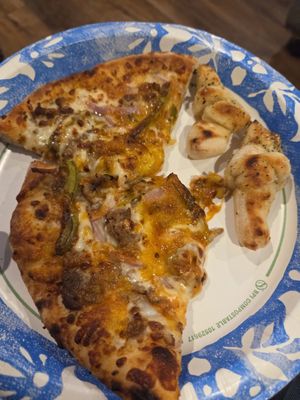 Blues Fired Pizza by null