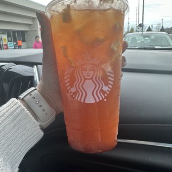 Starbucks - Spicy Pineapple Refresher - Coffee & Tea Near Me - Grandville, Michigan