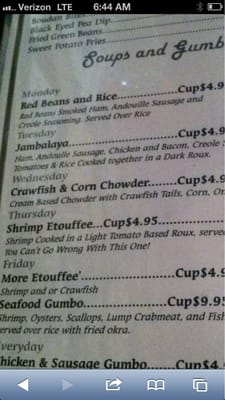 Menu photo 5 Blue Moon Cafe Dothan, AL