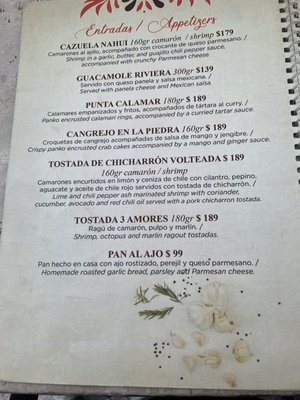 Menu photo 3 Riviera Grill Nuevo Vallarta, NAY