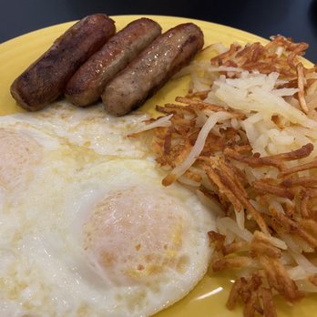 Mornings Breakfast & Brunch - 2 Farm Fresh Eggs with Meat Breakfast - Breakfast & Brunch Near Me - Indianapolis, Indiana Mornings Breakfast & Brunch - 2 Farm Fresh Eggs with Meat Breakfast - Breakfast & Brunch Near Me - Indianapolis, Indiana