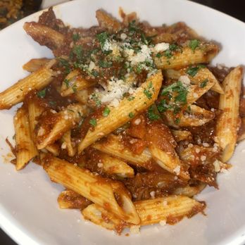 Paella Bar - Penna with Bolognese sauce- $21.95 - Tapas Bars Near Me - Poulsbo, Washington Paella Bar - Penna with Bolognese sauce- $21.95 - Tapas Bars Near Me - Poulsbo, Washington