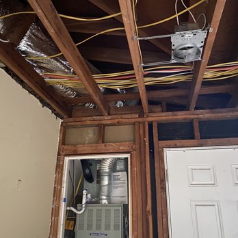 Blue Diamond Design and Build - Look!  Safe wiring and new HVAC! - General Contractors Near Me - Hutto, Texas