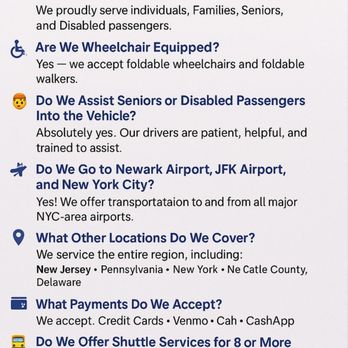I'll Drive You - FAQ: Riders Top Questions  Company: I'll Drive You car service - Town Car Service Near Me
