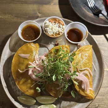 Miel de Agave - Birria tacos! (Cook the birria for 8 hours and is not salty!!) - Steakhouses Near Me - Chandler, Arizona