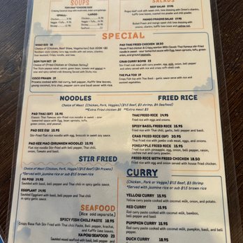 Time Thai Kitchen - Menu 10/4/24 (11:00 - 2:30) - Thai Near Me - Livermore, California