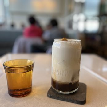 La Petite Colline - Iced honeycomb americano latte - Bakeries Near Me - Toronto, Ontario