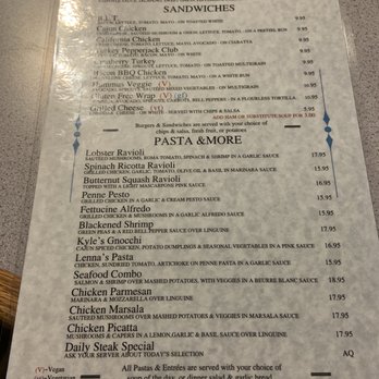 Main Street Cafe - Menu side 1 - Coffee & Tea Near Me - Hurricane, Utah
