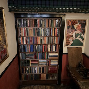 Panda & Sons - Bookcase to bar - Cocktail Bars Near Me - Edinburgh, EDH Panda & Sons - Bookcase to bar - Cocktail Bars Near Me - Edinburgh, EDH