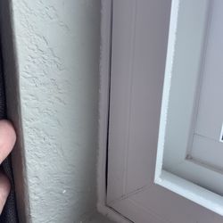 Window World of Tucson - Chaulking separating within months of installation.