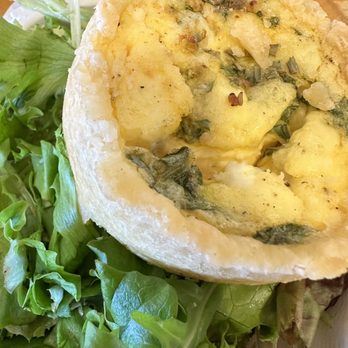 The Dez - Spinach feta quiche - Coffee & Tea Near Me - Joshua Tree, California The Dez - Spinach feta quiche - Coffee & Tea Near Me - Joshua Tree, California