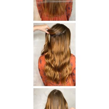 Sensa Salon - Before, close up, after - Hair Extensions Near Me - Seattle, Washington Sensa Salon - Before, close up, after - Hair Extensions Near Me - Seattle, Washington