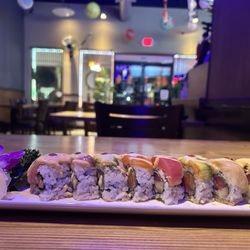 Dark side of the rainbow roll