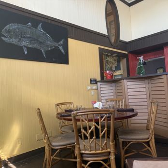 Hali'imaile General Store - Back seating - Seafood Near Me - Makawao, Hawaii Hali'imaile General Store - Back seating - Seafood Near Me - Makawao, Hawaii